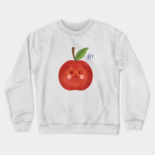 A+ Apple Crewneck Sweatshirt